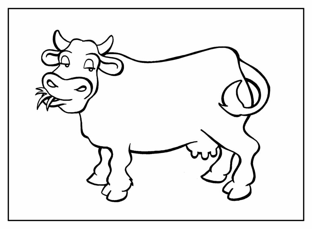desenhos de animais da fazenda para colorir 25
