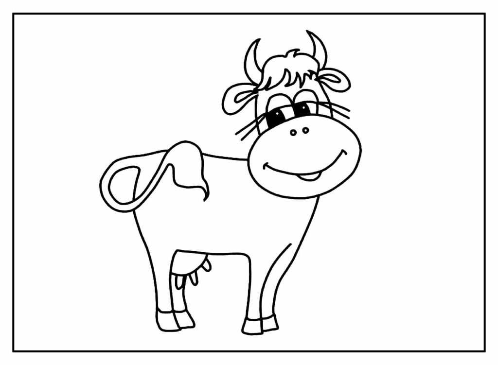 desenhos de animais da fazenda para colorir 28