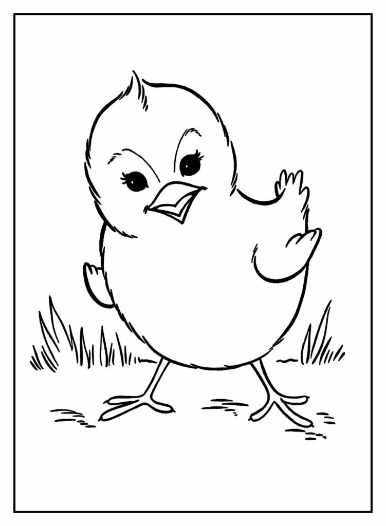 desenhos de animais da fazenda para colorir 3