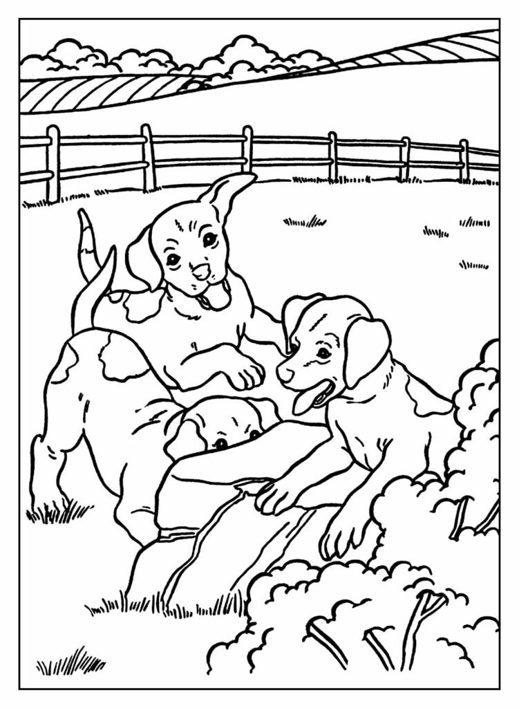 desenhos de animais da fazenda para colorir 37