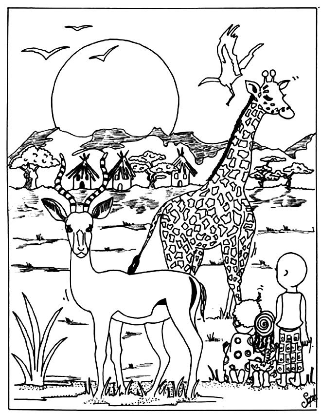 desenhos de animais para colorir 10 1