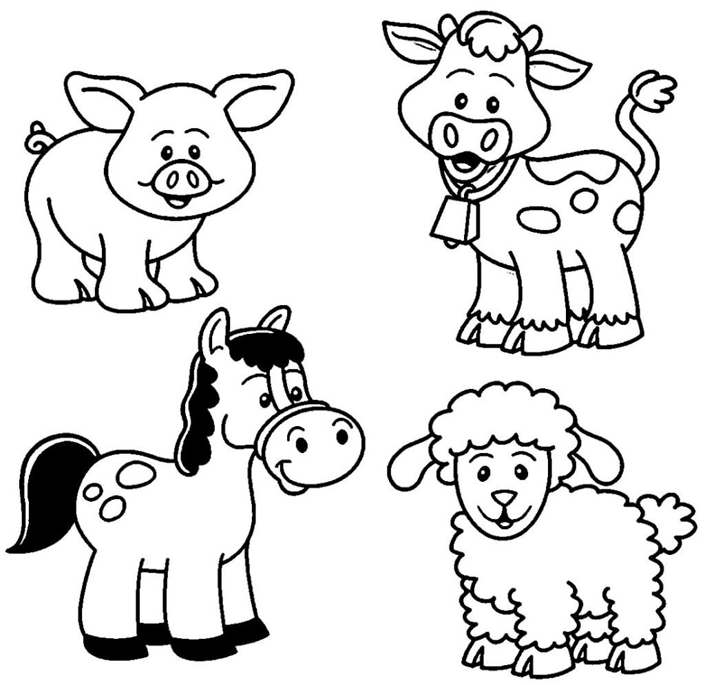 desenhos de animais para colorir 2 1