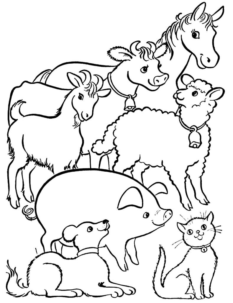 desenhos de animais para colorir 9 1