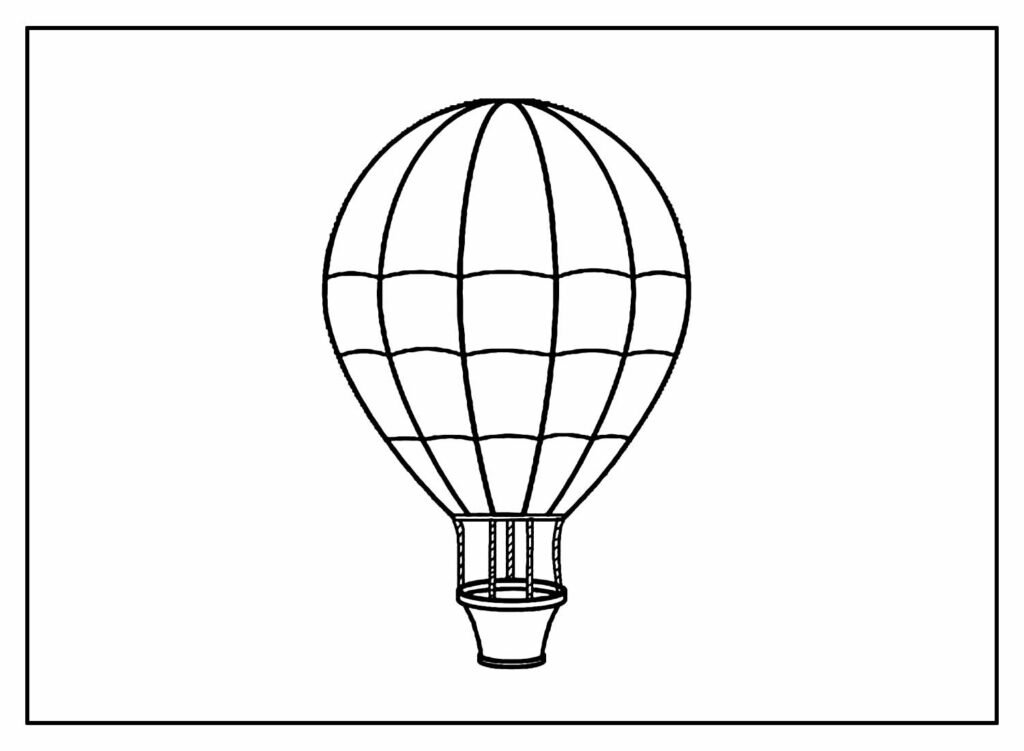 desenhos de balao para colorir 1