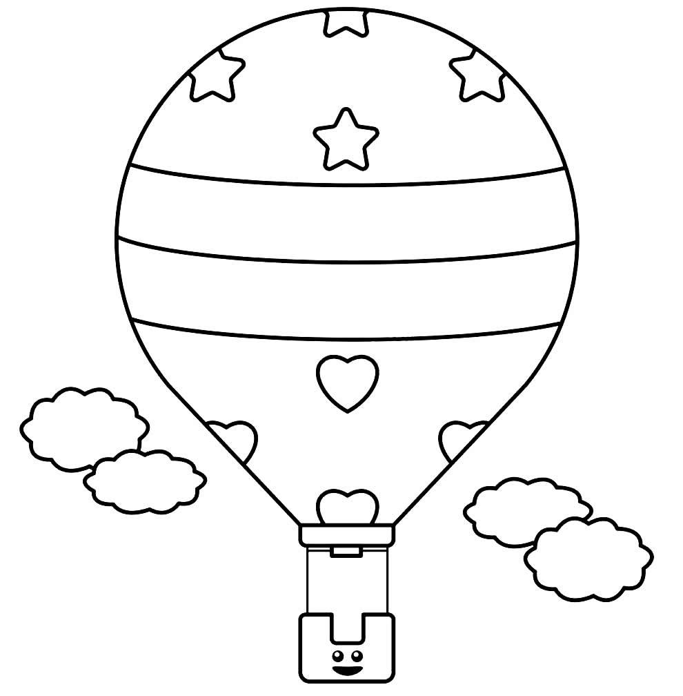 desenhos de balao para colorir 3