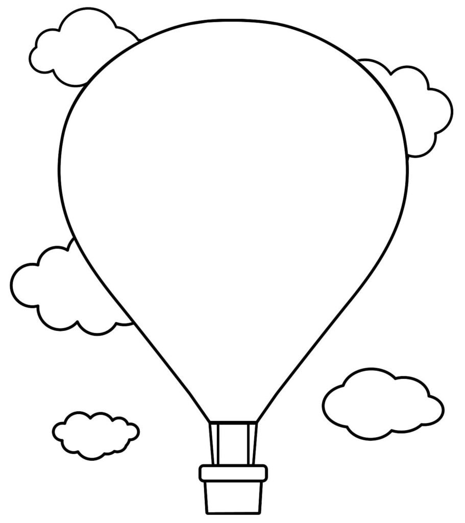 desenhos de balao para colorir 5