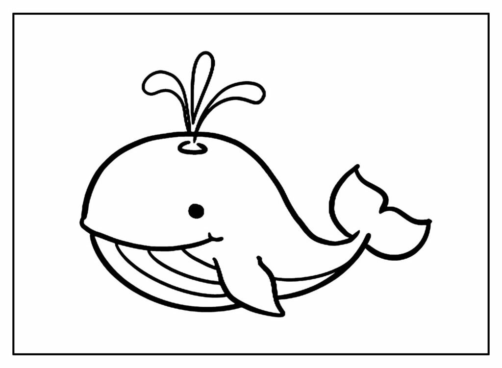 desenhos de baleia para colorir 5