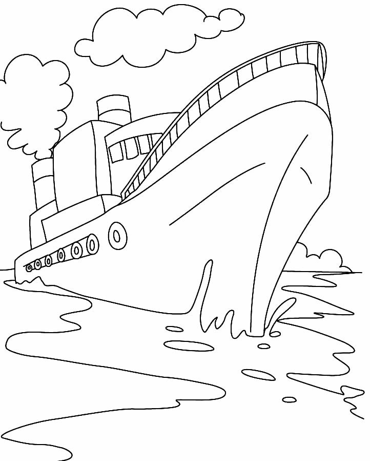 desenhos de barco e navio para colorir 4