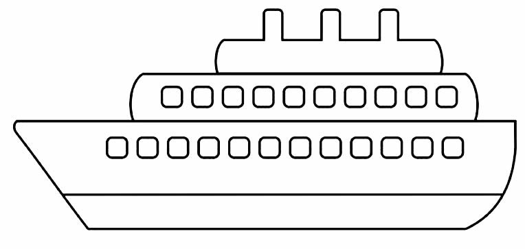 desenhos de barco e navio para colorir 9