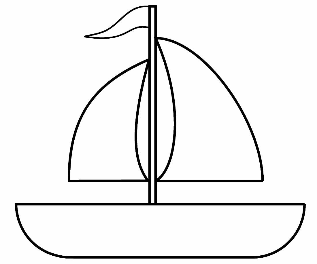 Desenhos de Barcos para Colorir e Imprimir