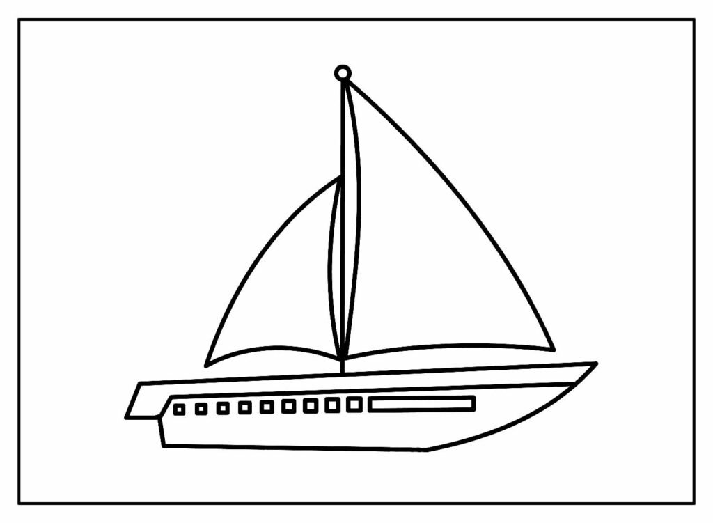 desenhos de barcos para colorir 14