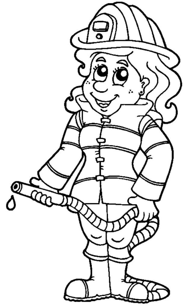 desenhos de bombeiro para colorir 800