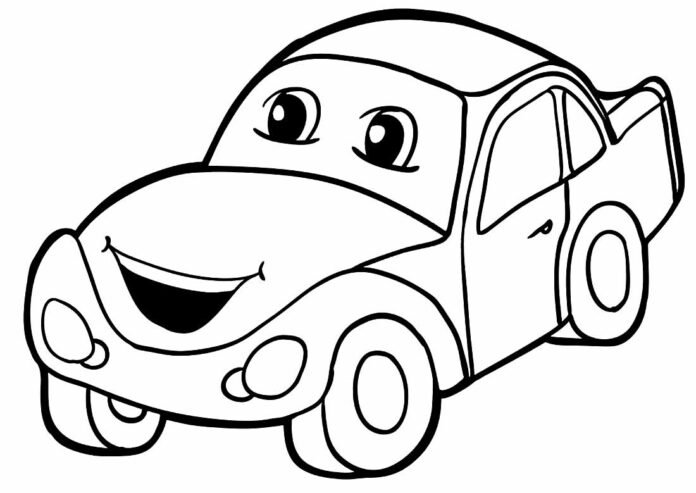 Desenhos de Carrinhos para Colorir e Imprimir