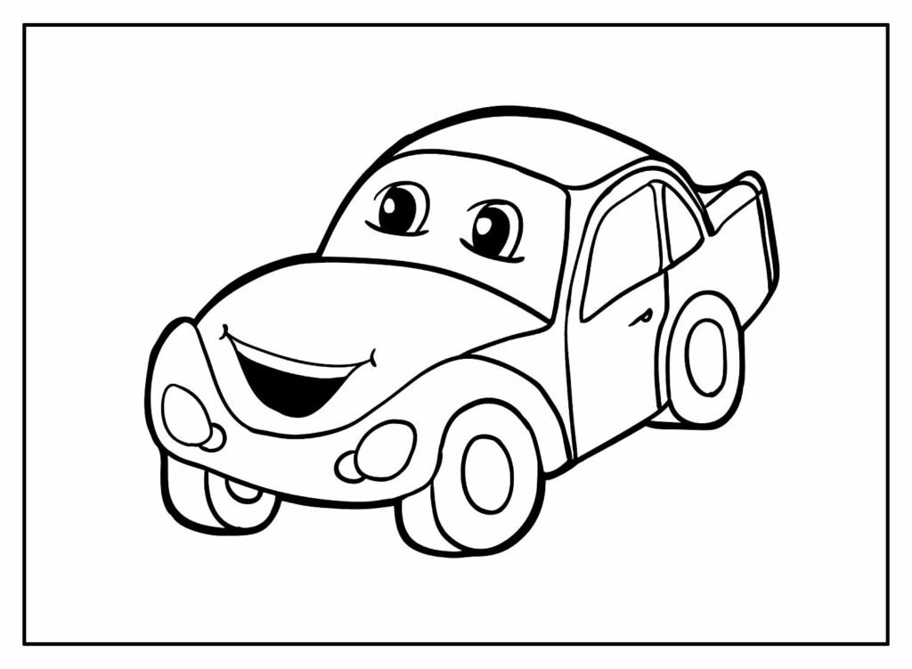 desenhos de carrinho para colorir 11
