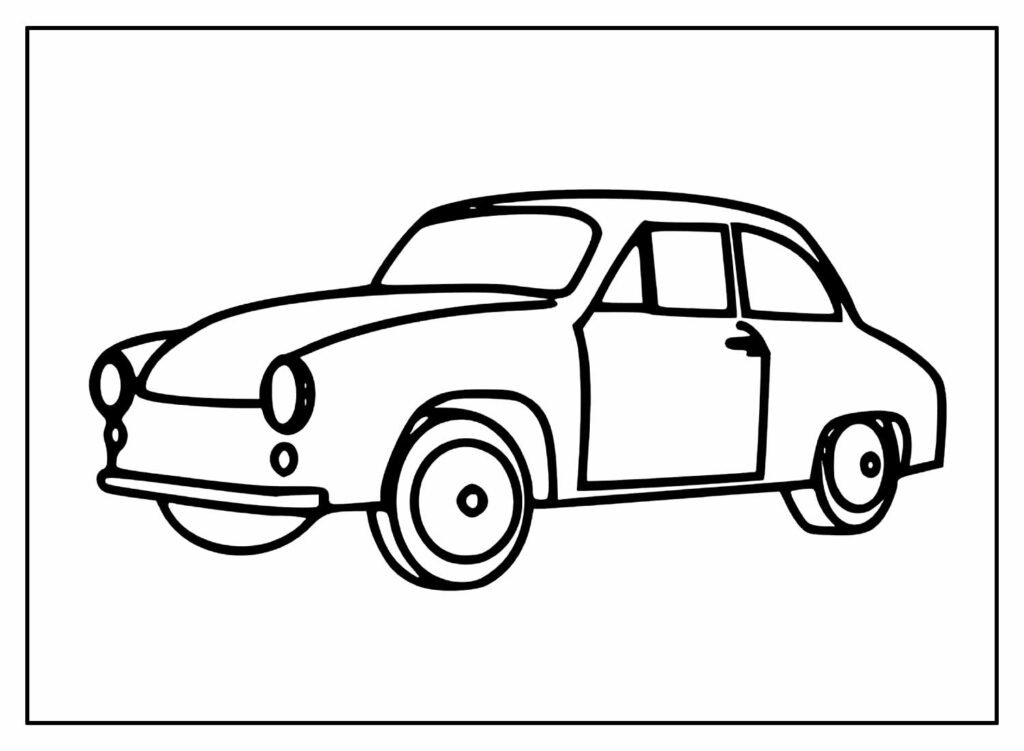 desenhos de carrinho para colorir 12