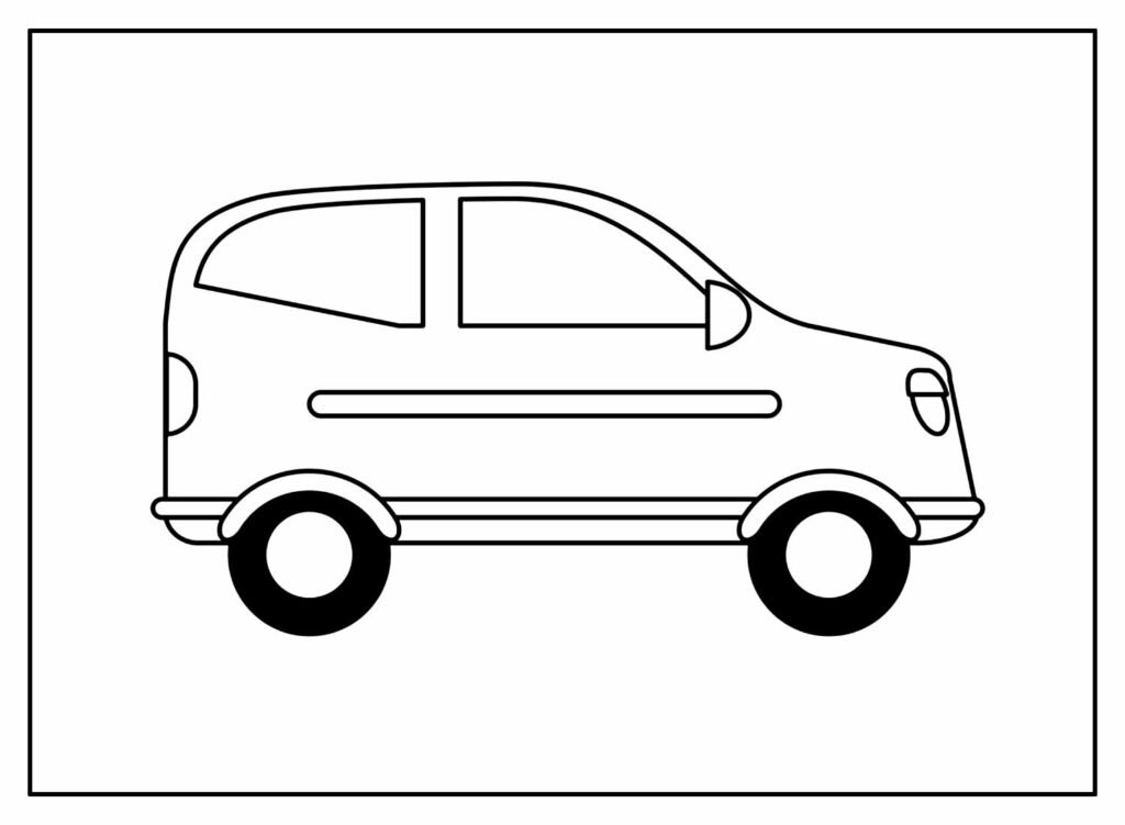 desenhos de carrinho para colorir 17