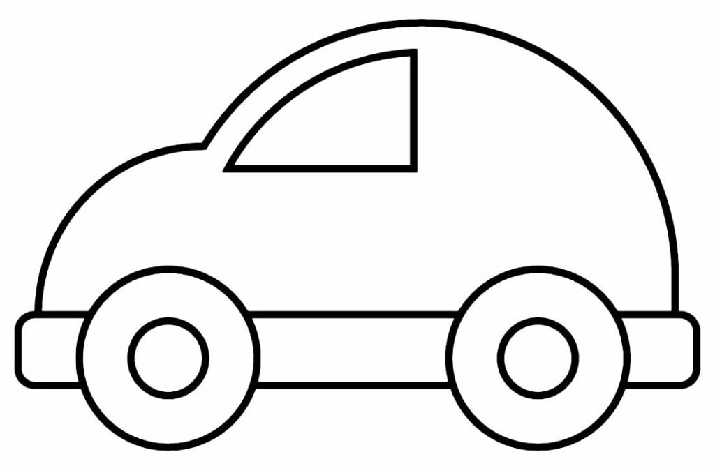 desenhos de carrinho para colorir 2