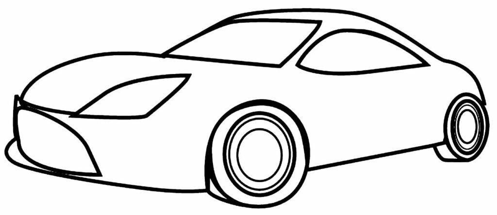 desenhos de carrinho para colorir 6