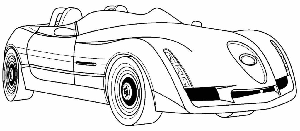 desenhos de carros de corrida 16