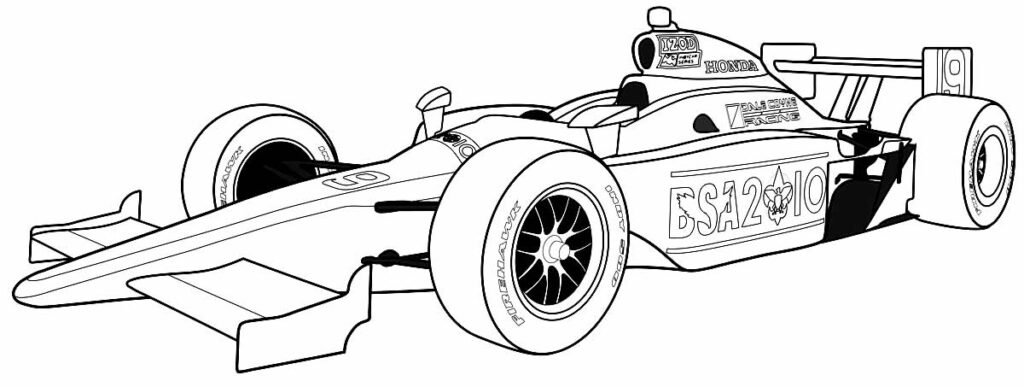 desenhos de carros de corrida 23