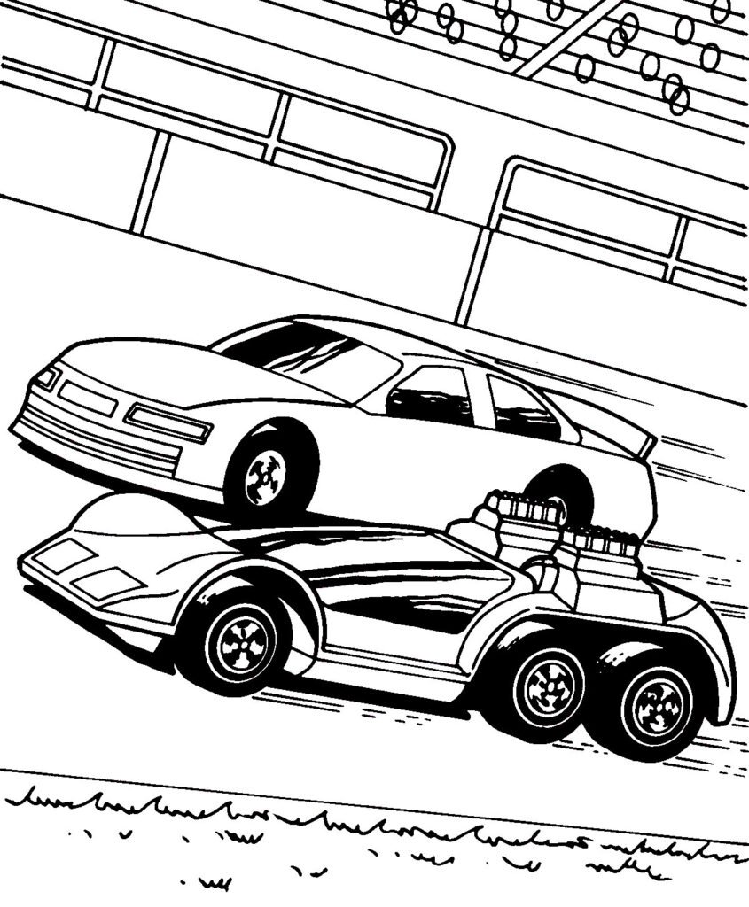 desenhos de carros de corrida para colorir 600