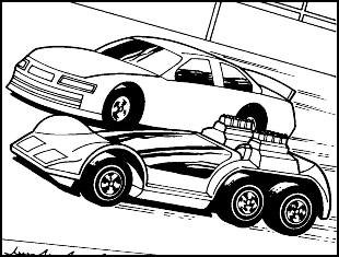 desenhos de carros de corrida para colorir capa 3