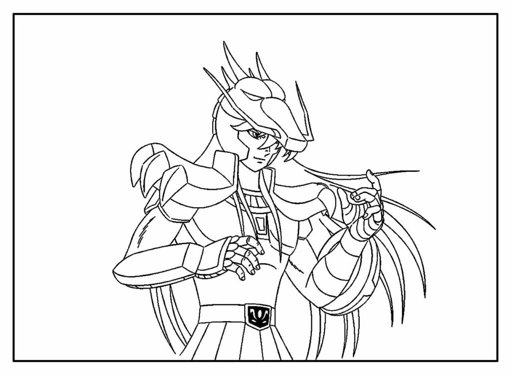 desenhos de cavaleiros do zodiaco para colorir 13 1024x751 1