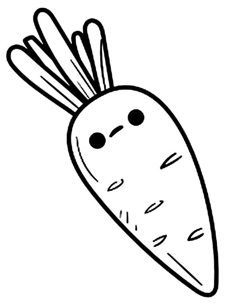 desenhos de cenoura 6