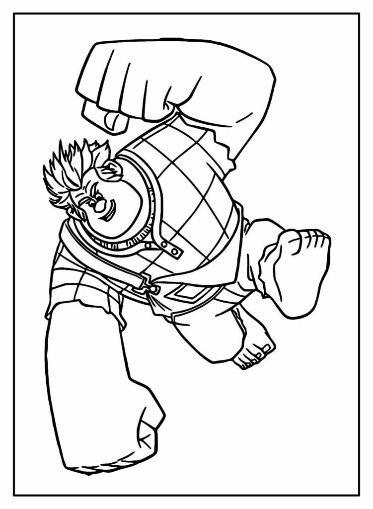 desenhos de detona ralph para colorir 25