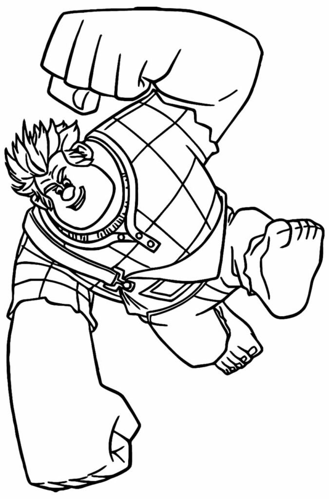 desenhos de detona ralph para colorir 26