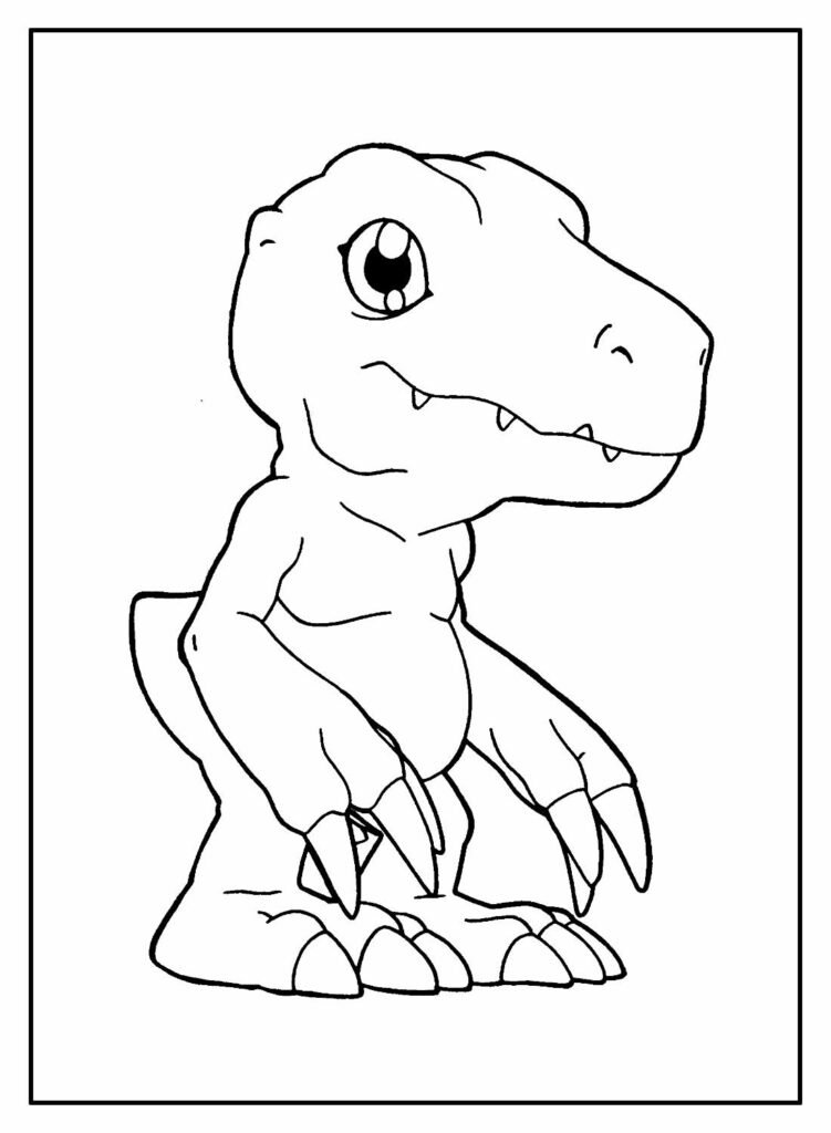 desenhos de digimon para colorir 28 751x1024 1