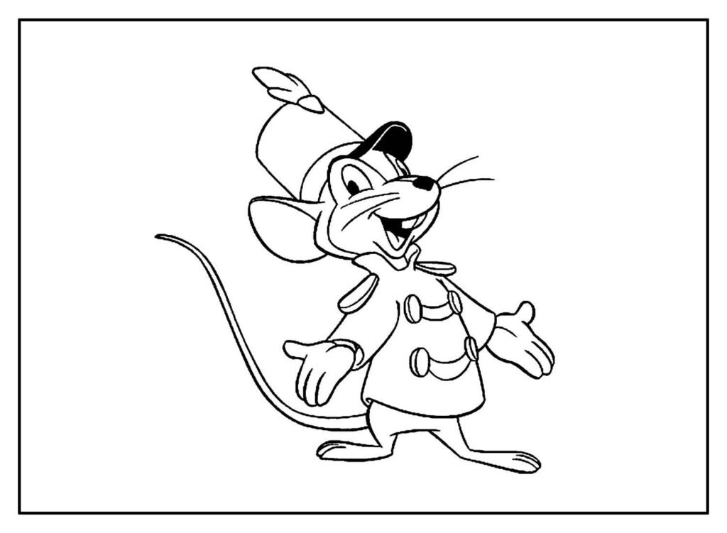 desenhos de dumbo para colorir 24