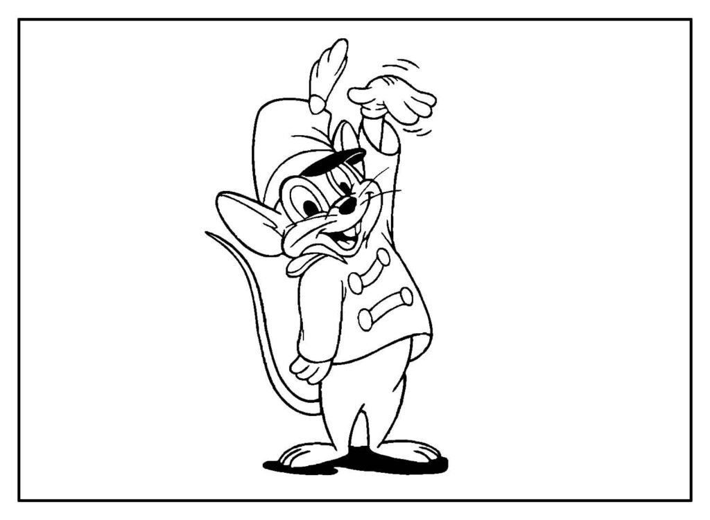 desenhos de dumbo para colorir 31