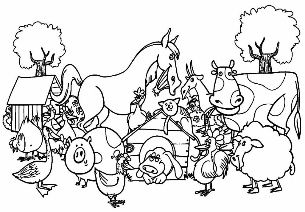 desenhos de fazendinha para colorir 9 desenhos de fazendinha para colorir 9