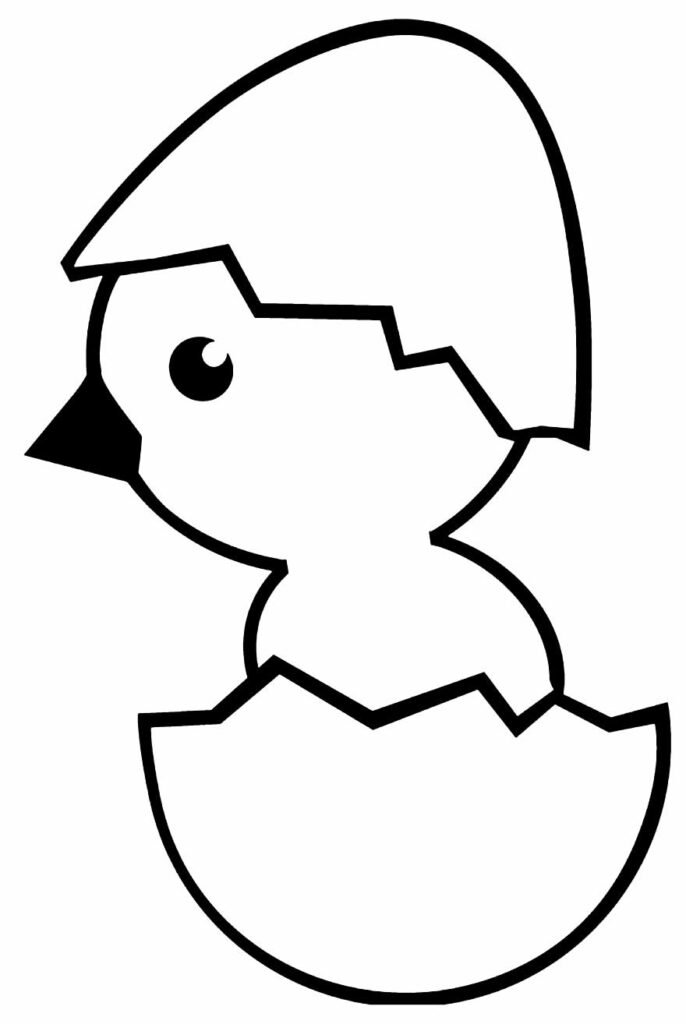 desenhos de galinha para pintar e colorir 4