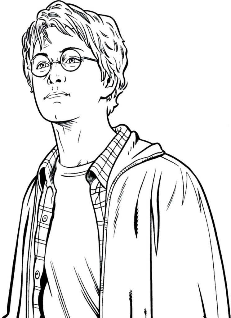 desenhos de harry potter para colorir 11