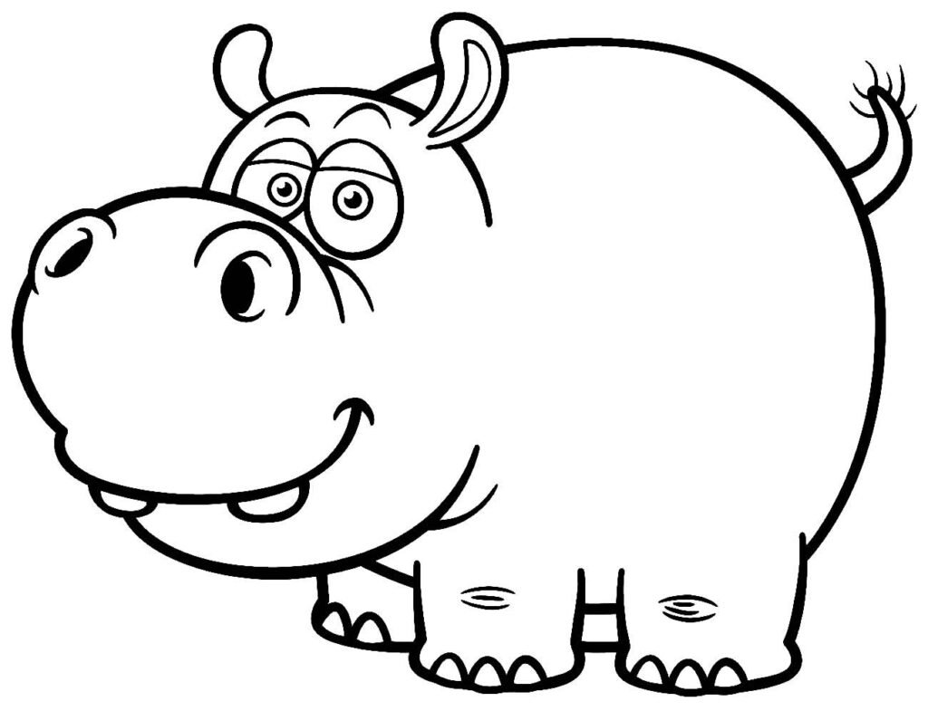 desenhos de hipopotamo para colorir 16 desenhos de hipopotamo para colorir 16