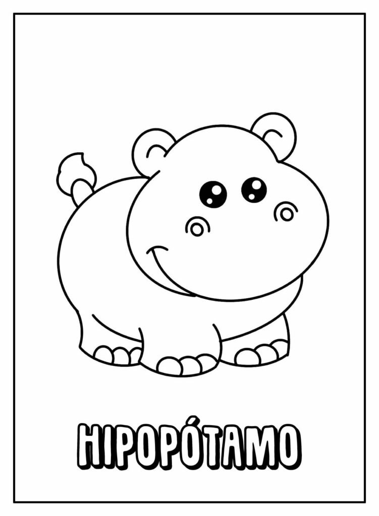 desenhos de hipopotamo para colorir 32