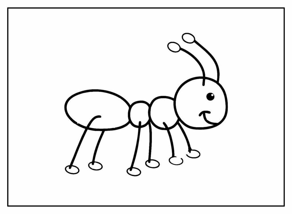 desenhos de insetos para colorir 1