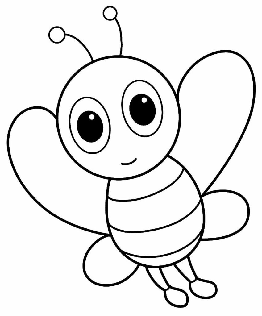 desenhos de insetos para colorir 9
