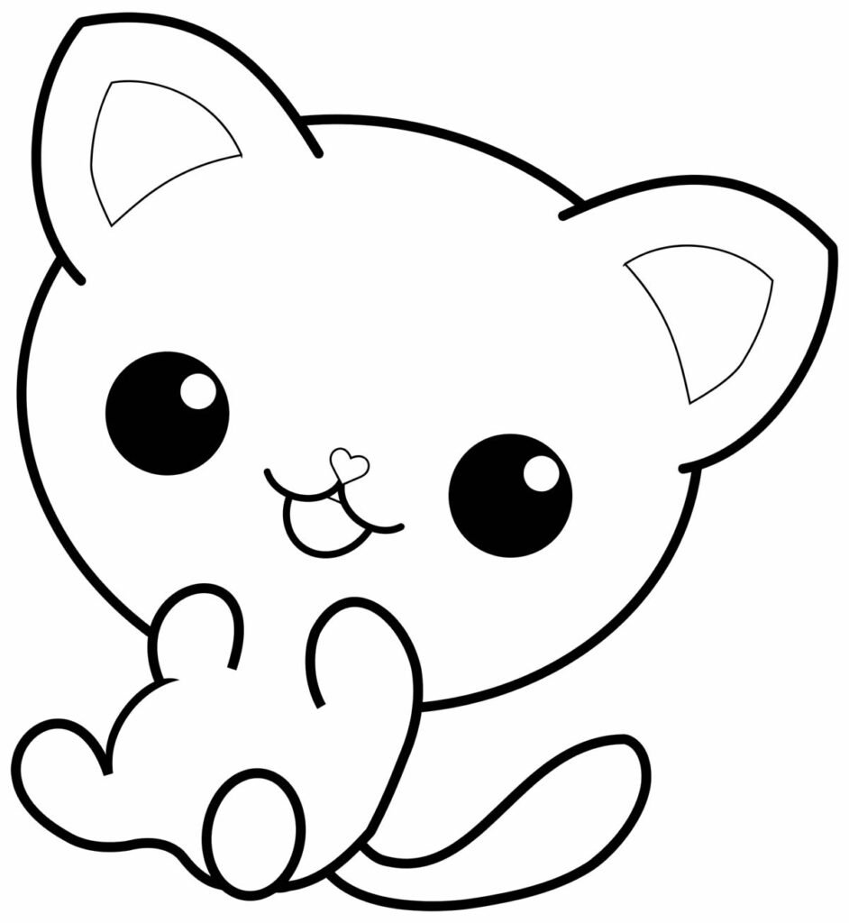desenhos de kawaii para colorir 14