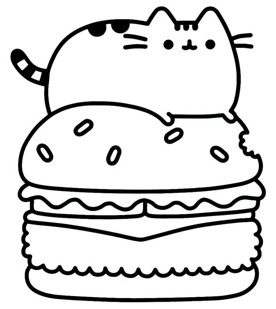 desenhos de kawaii para colorir 4