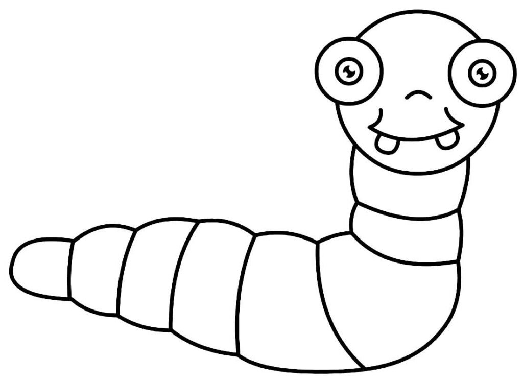 desenhos de lagarta para colorir 22