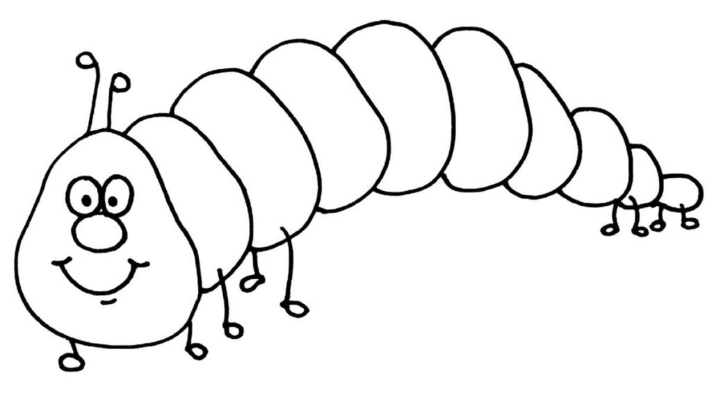 desenhos de lagarta para colorir 3 1