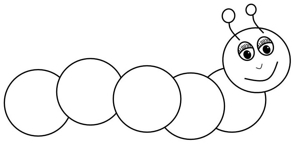 desenhos de lagarta para colorir 6