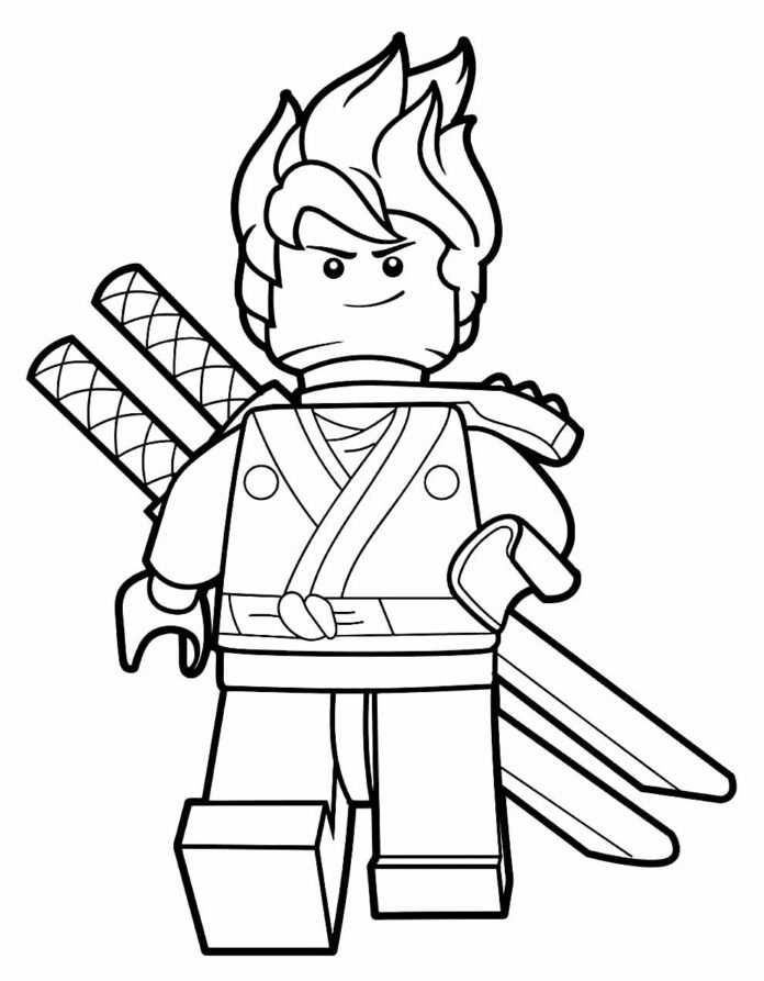 Desenhos de Ninjago para Colorir e Imprimir