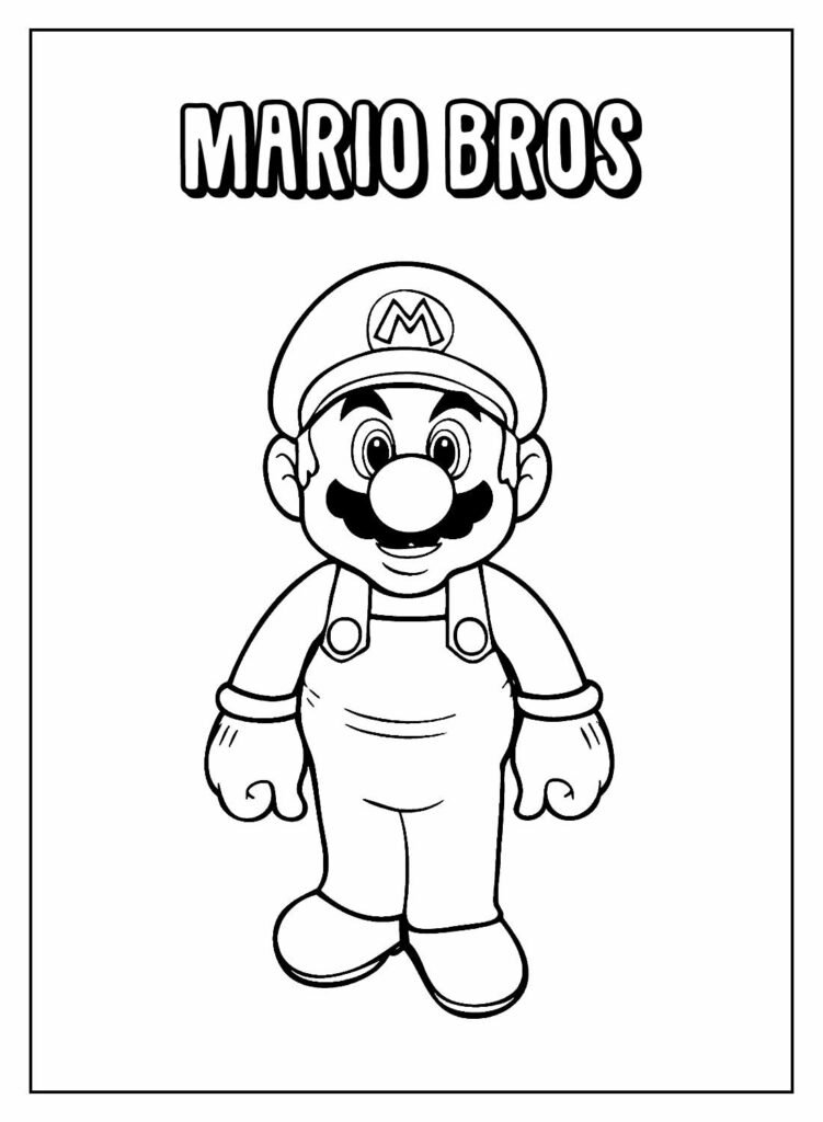 desenhos de mario bros para colorir 39