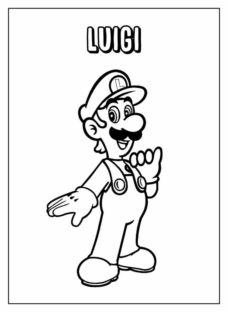 desenhos de mario bros para colorir 41