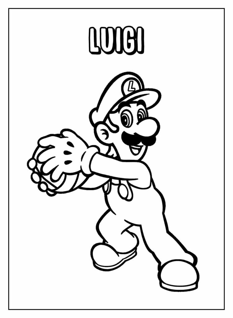 desenhos de mario bros para colorir 43