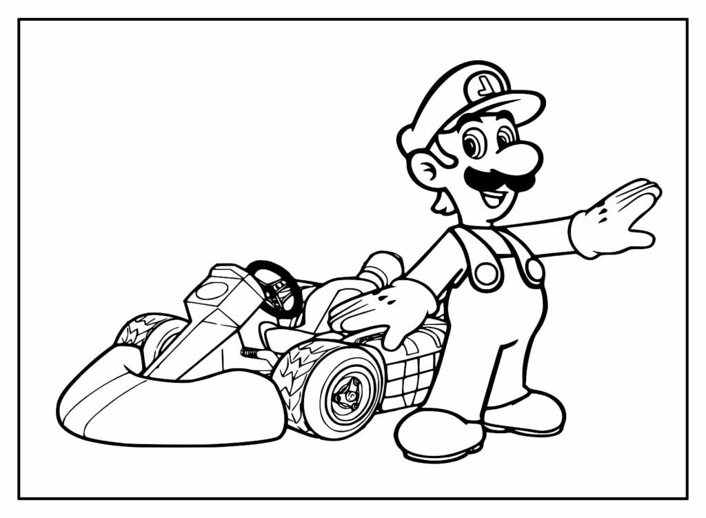 desenhos de mario bros para colorir 47